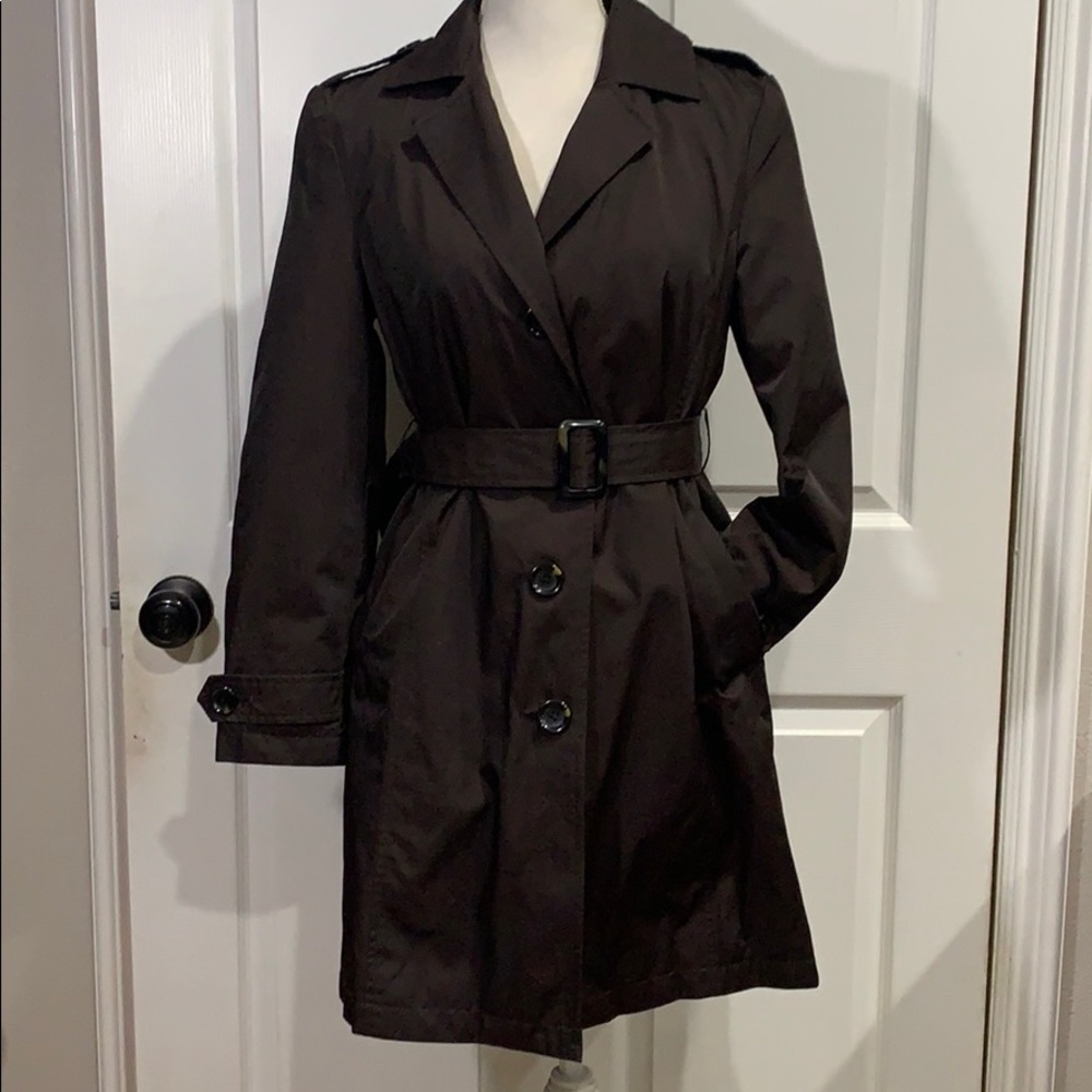 MICHAEL KORS BROWN COAT Sz PM